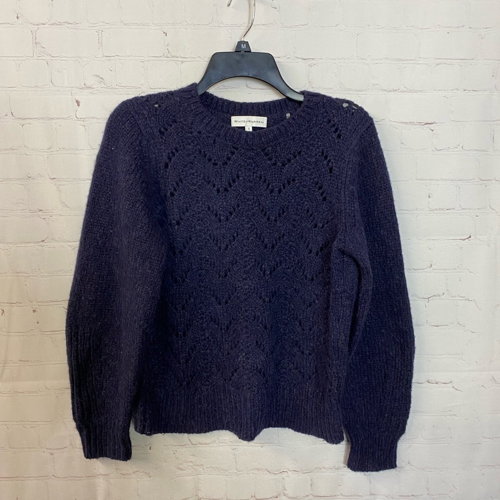 White + Warren Sweater Small